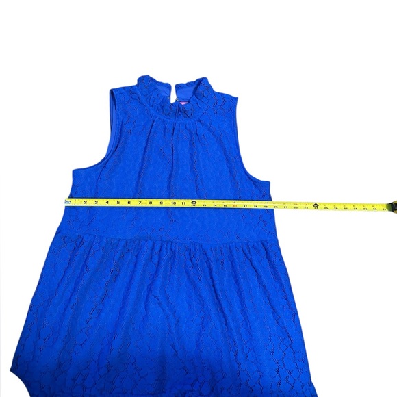 Lilly Pulitzer Blue Lace Midi Dress - Picture 4 of 9